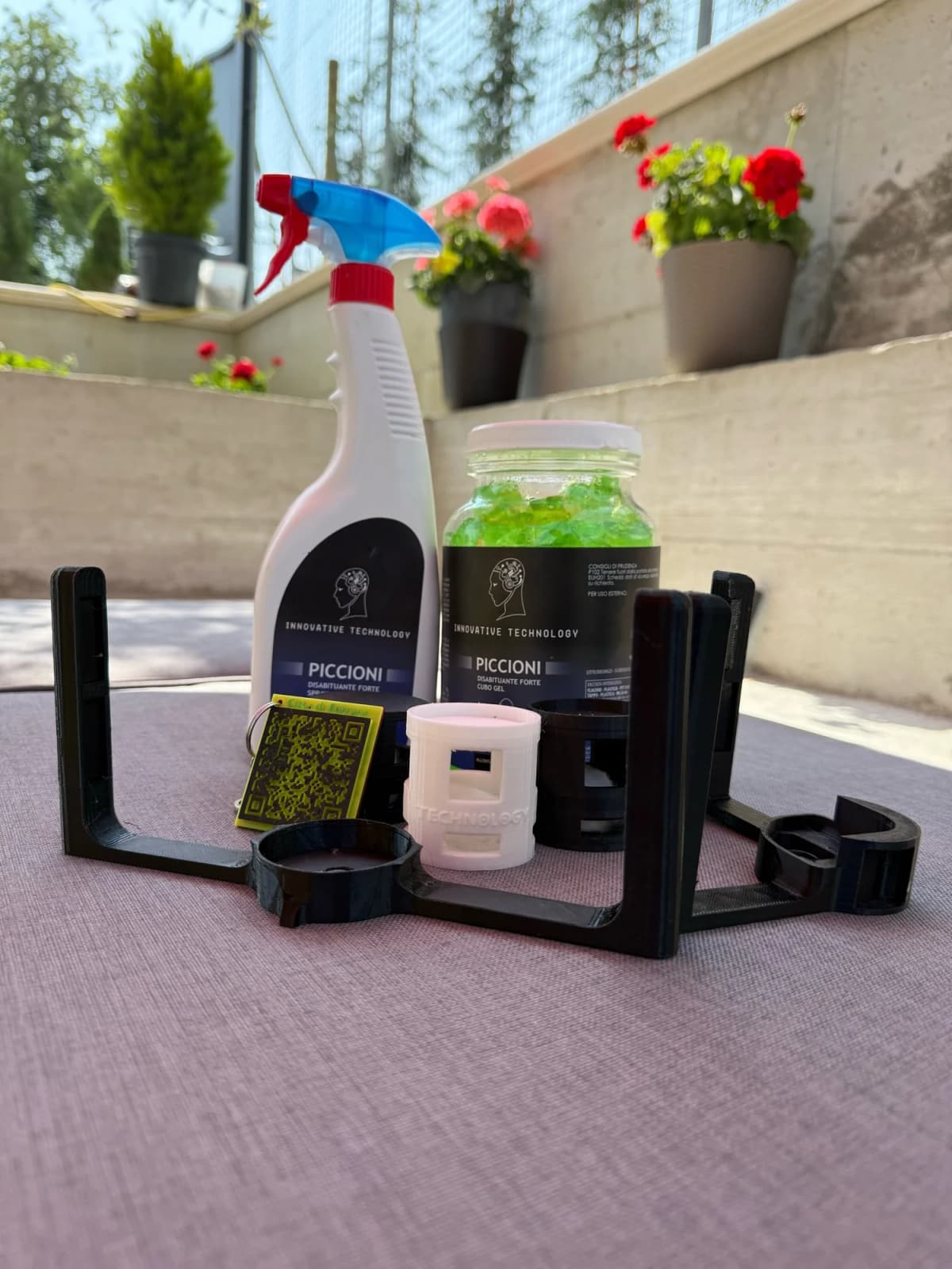 MOV con gel, spray e dispenser